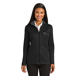 LADIES VERTICAL TEXTURE FULL ZIP PULLOVER