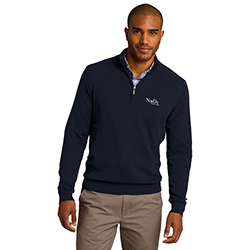 MENS 1/2 ZIP SWEATER