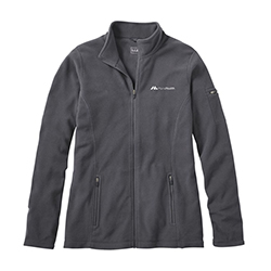 LL BEAN WOMENS FULL ZIP FITNESS FLEECE JACKET