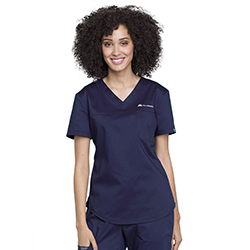 CHEROKEE WOMEN'S V-NECK TUCK-IN SOLID